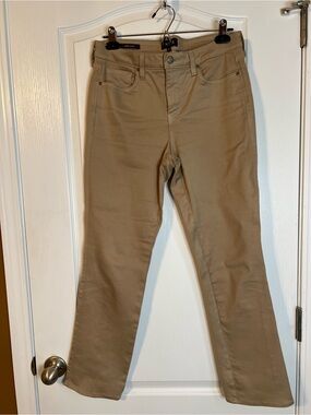 NYDJ Shari Slim Jeans in Tan